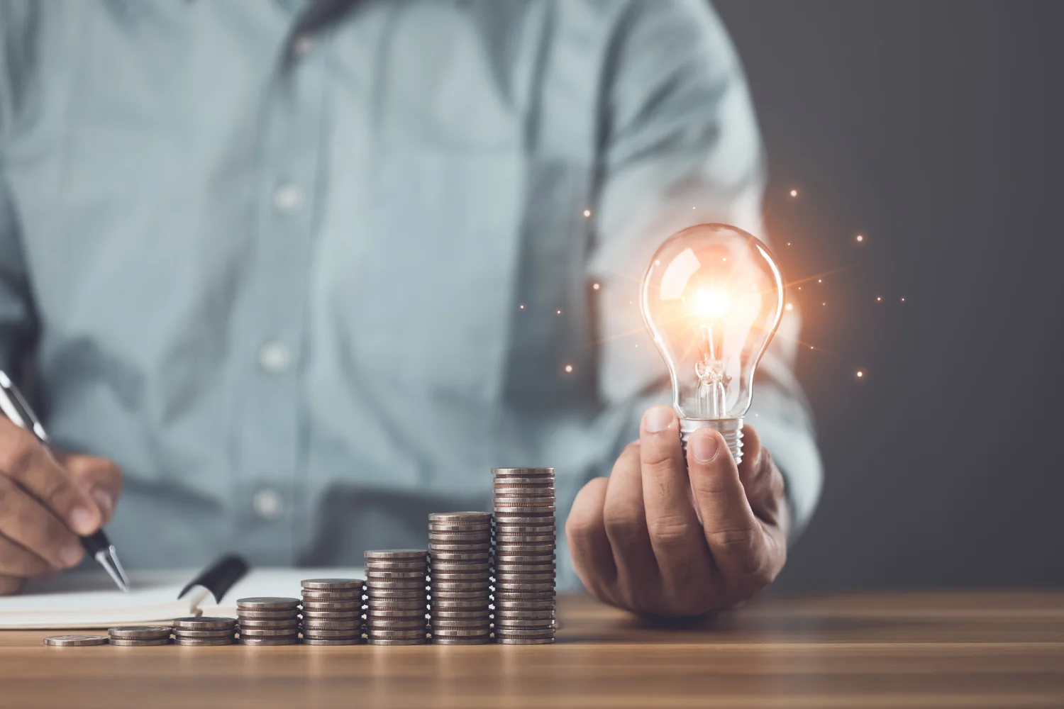 Okos bankolás illustration