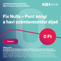 MBH bank - Fixnulla számla