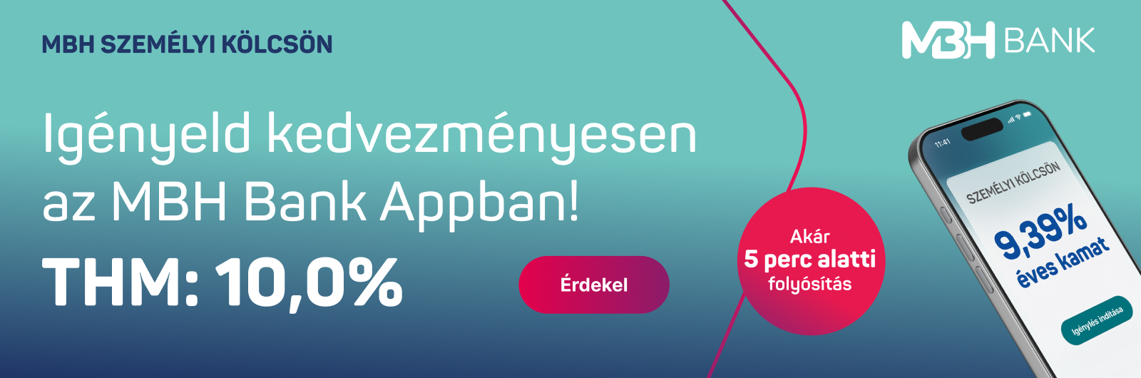 MBH személyi kölcsön