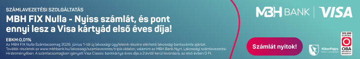 MBH Visa számlakampány